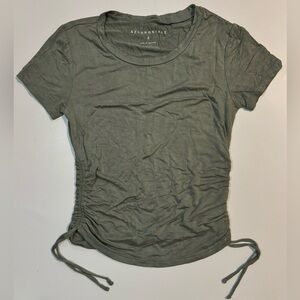 Small Green Aeropostale Side Cinch T-Shirt